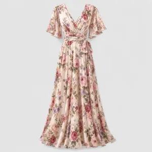 Kids' Floral Play Dress